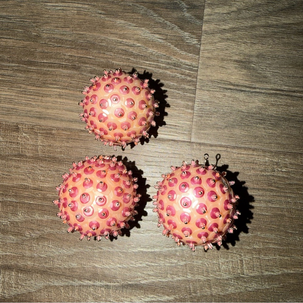 Sequin ornaments